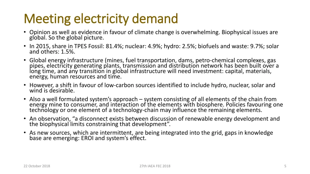 meeting electricity demand meeting electricity