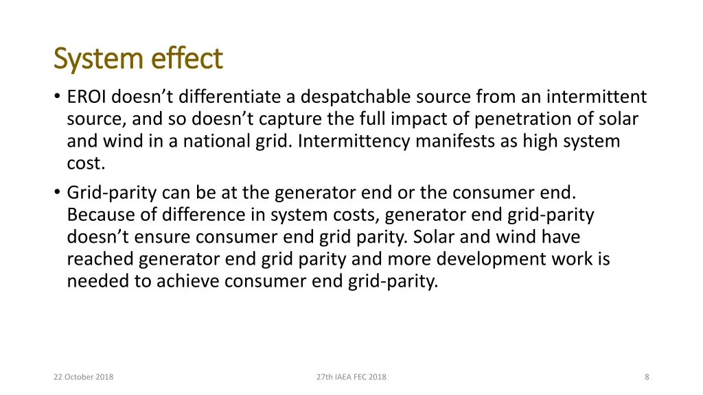 system effect system effect eroi doesn