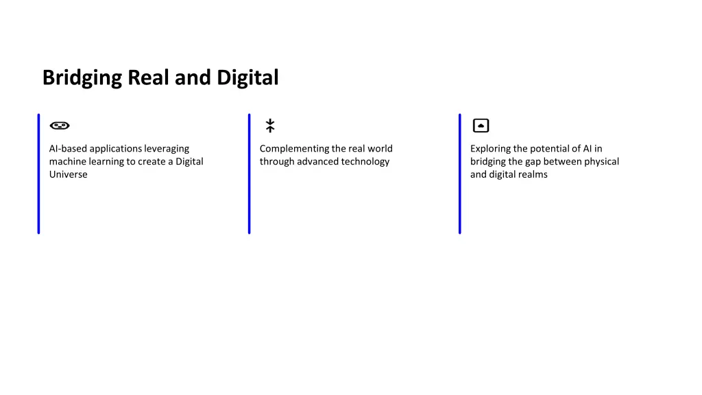 bridging real and digital