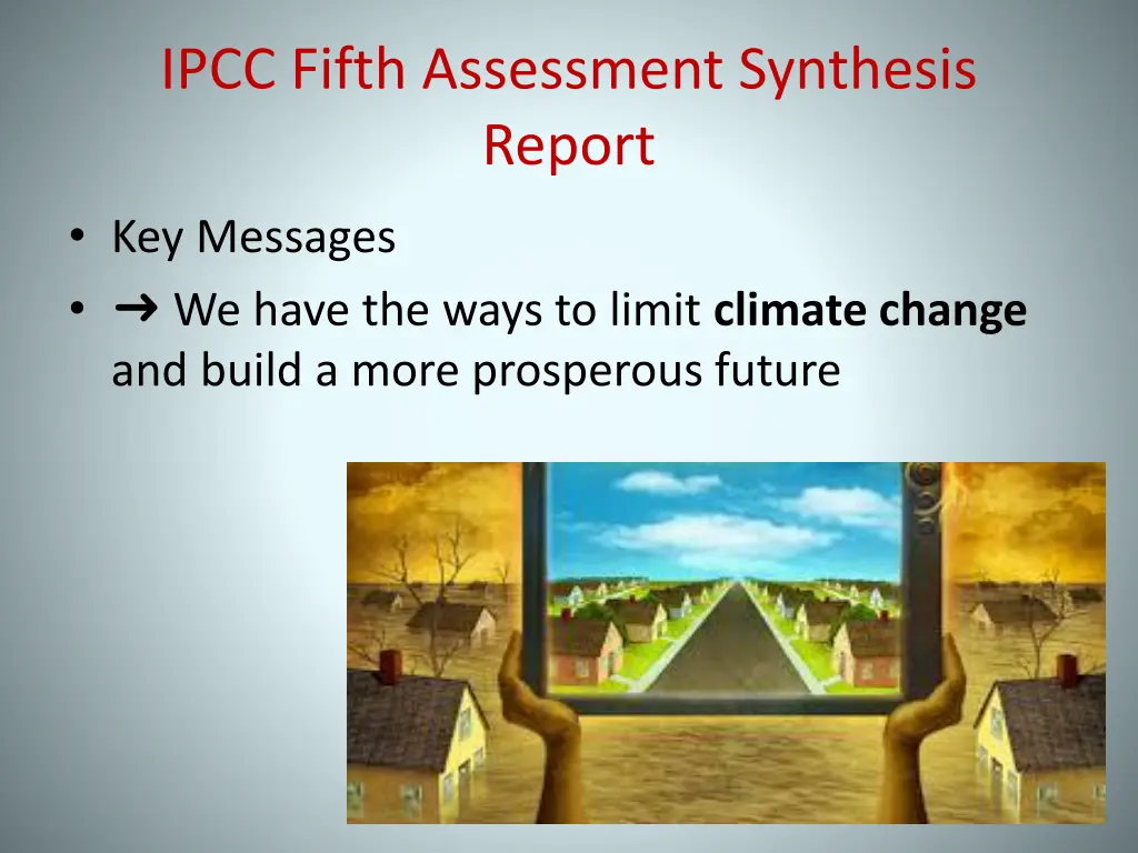 ipcc fifth assessment synthesis report 2