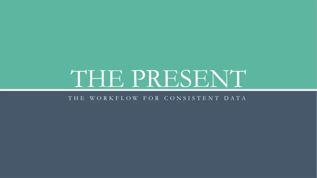the present