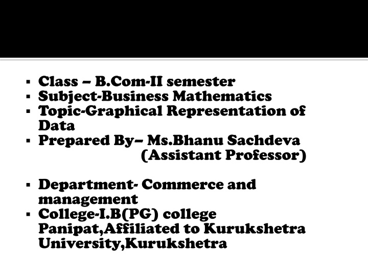 class b com ii semester subject business