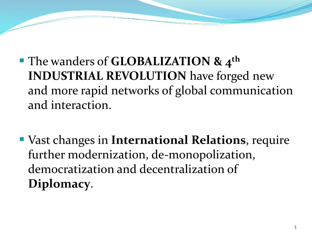 the wanders of globalization 4 th industrial