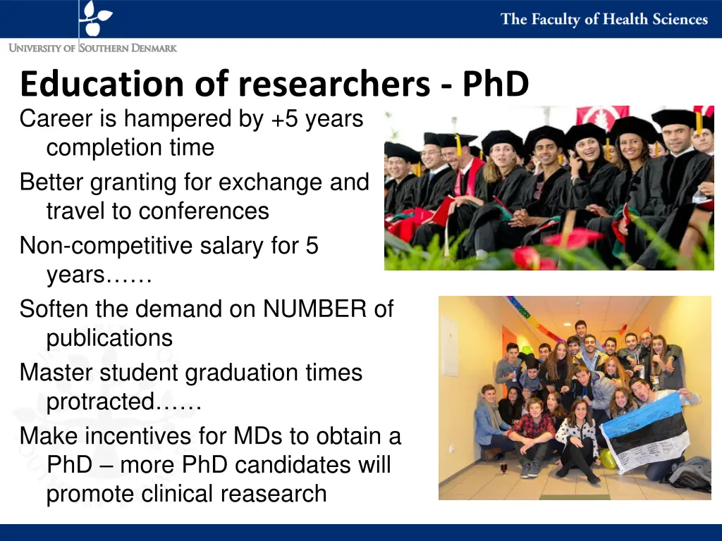 education of researchers phd