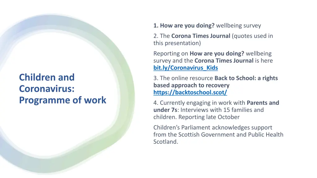 1 how are you doing wellbeing survey