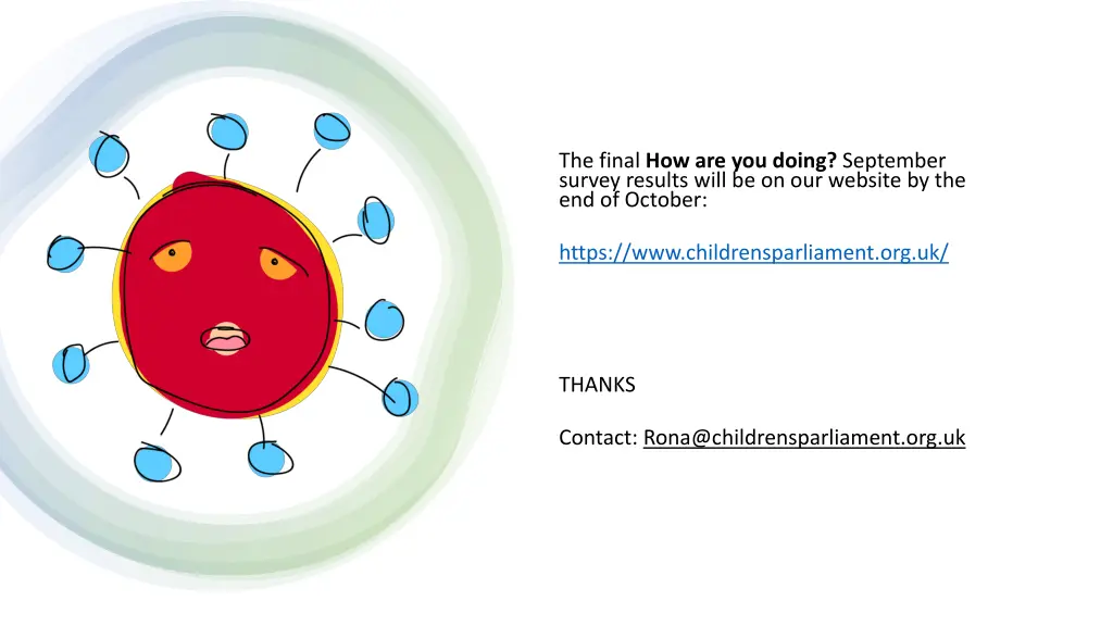 the final how are you doing september survey