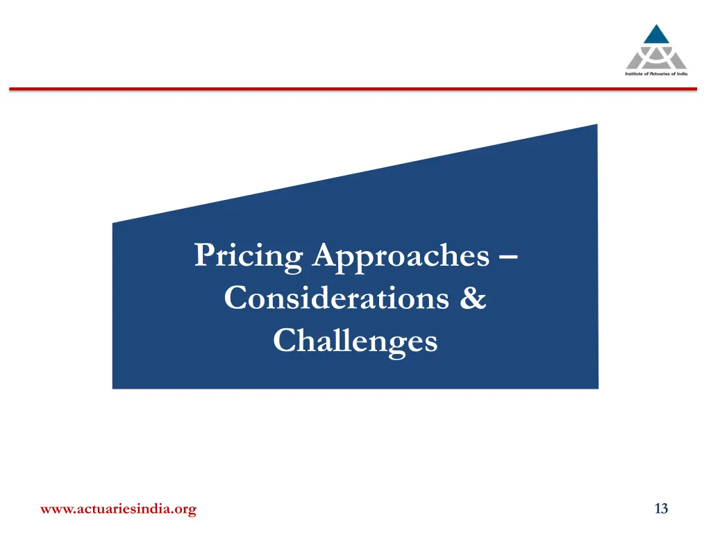 pricing approaches considerations challenges