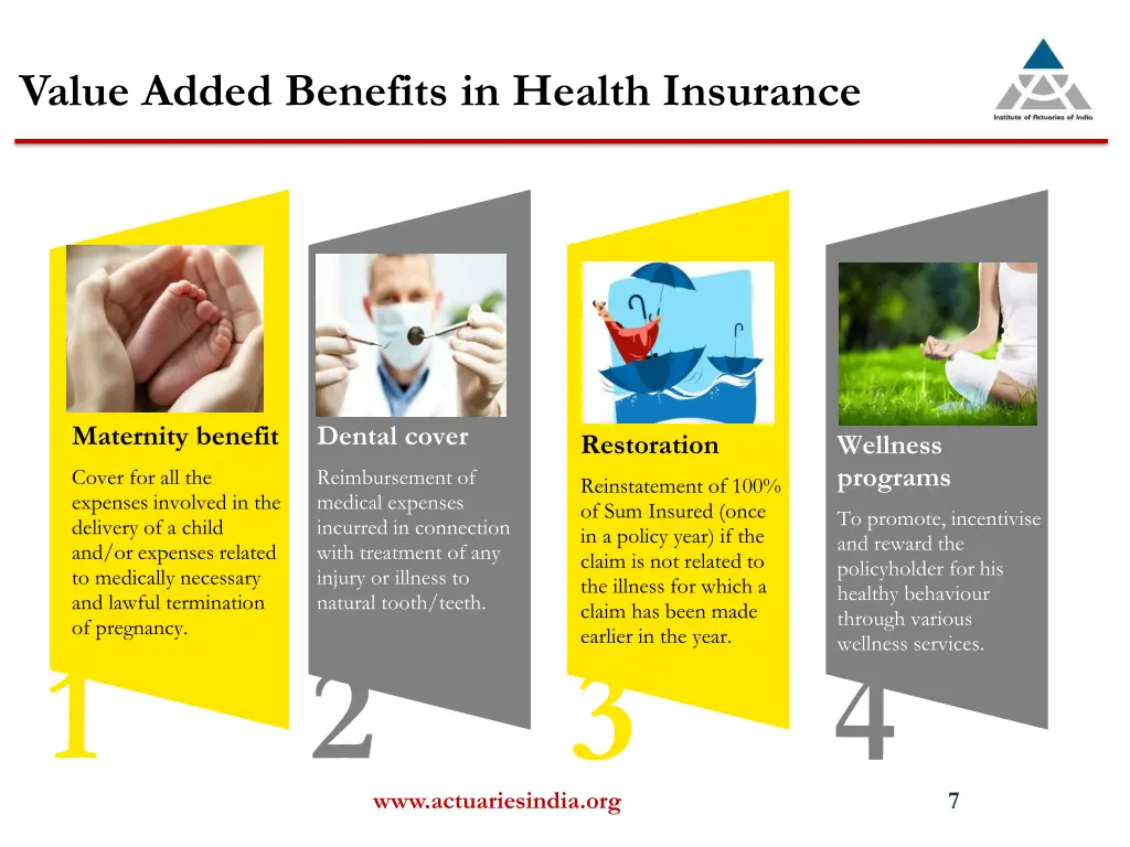 value added benefits in health insurance