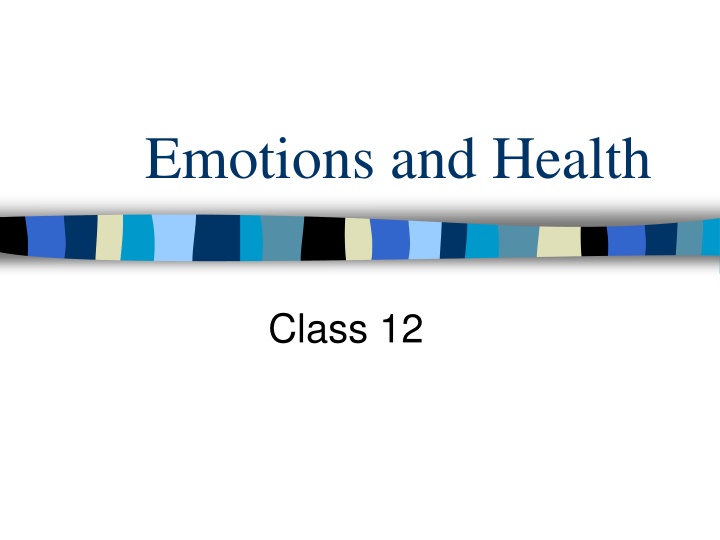 emotions and health