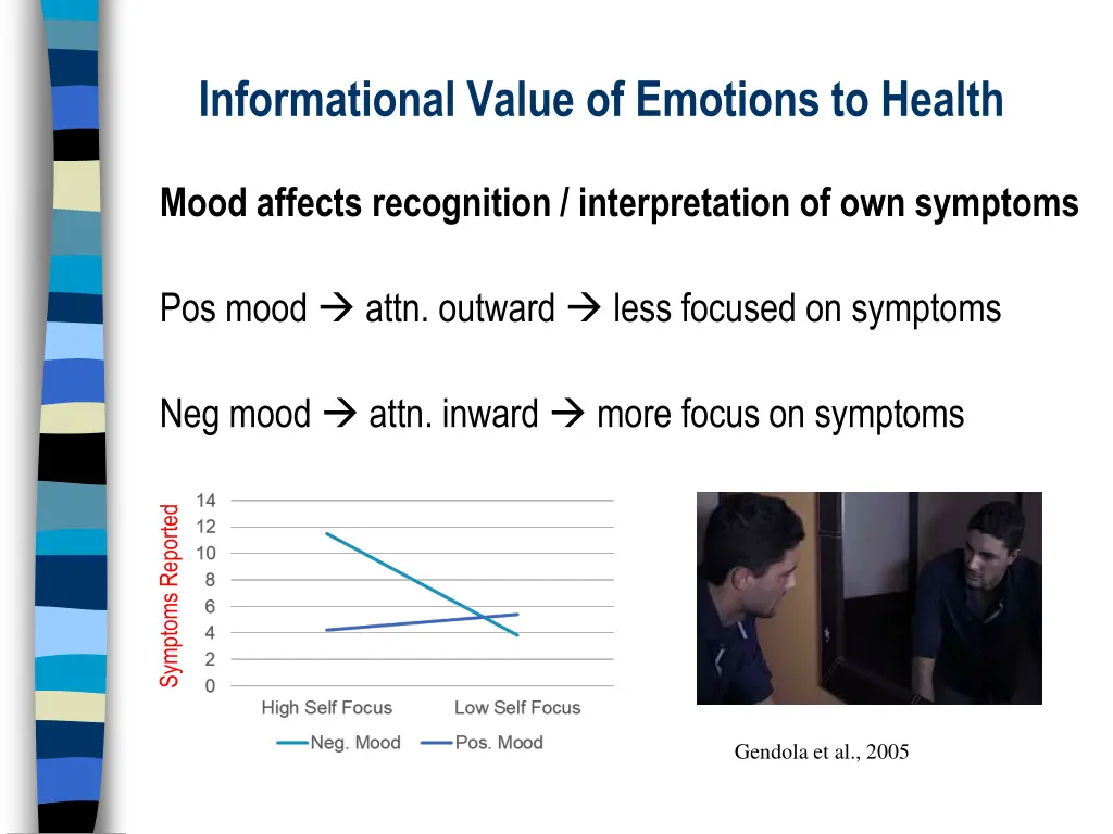 informational value of emotions to health