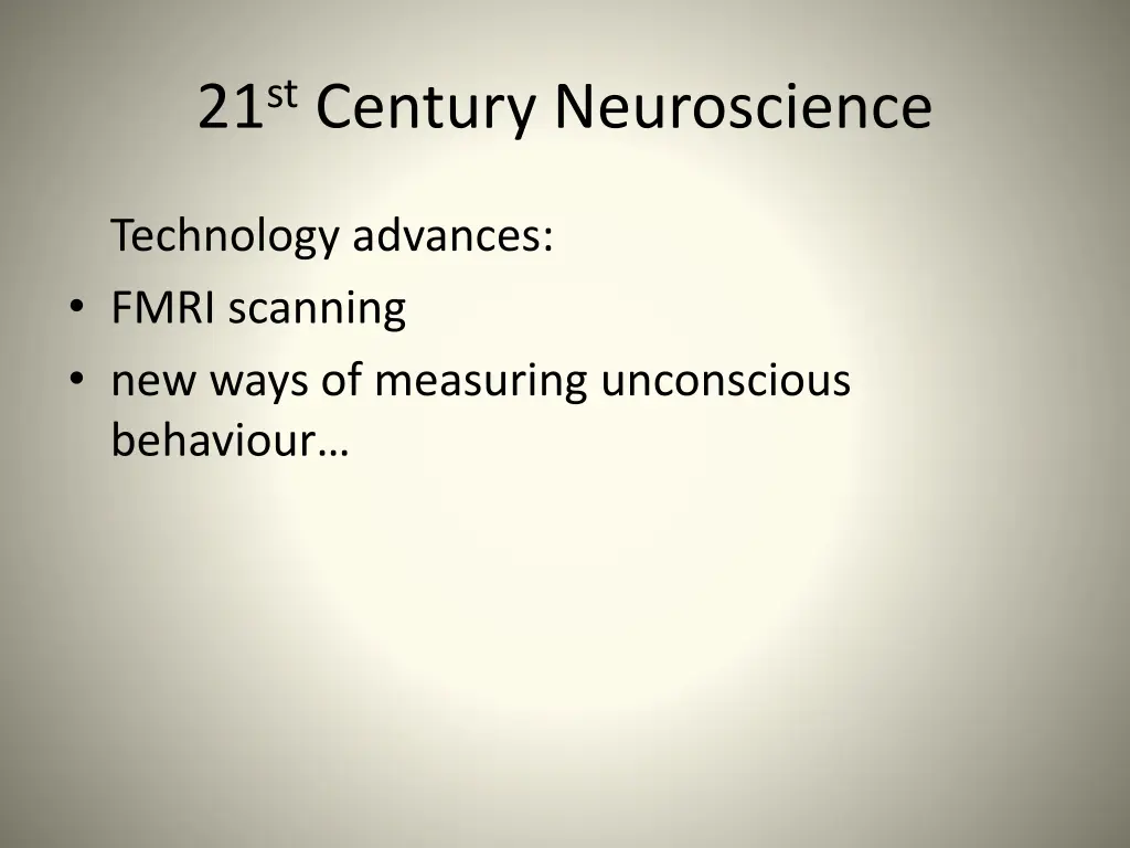 21 st century neuroscience 1