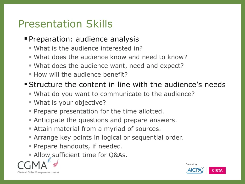 presentation skills 1