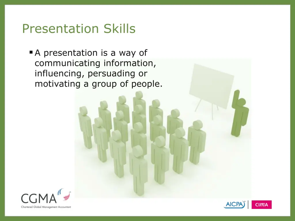 presentation skills