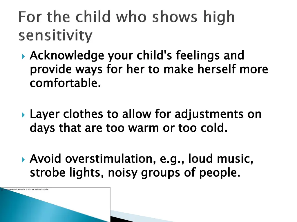 acknowledge your child s feelings and provide 1