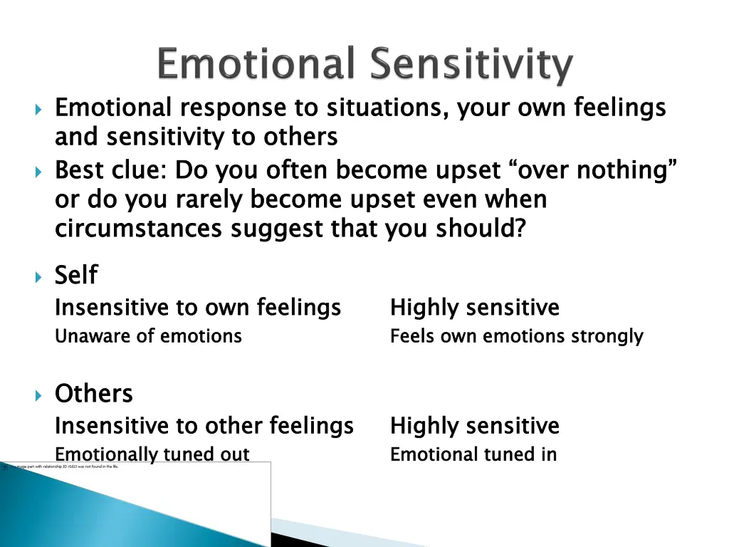 emotional response to situations your