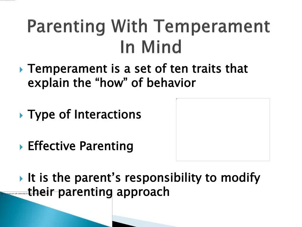 temperament is a set of ten traits that explain