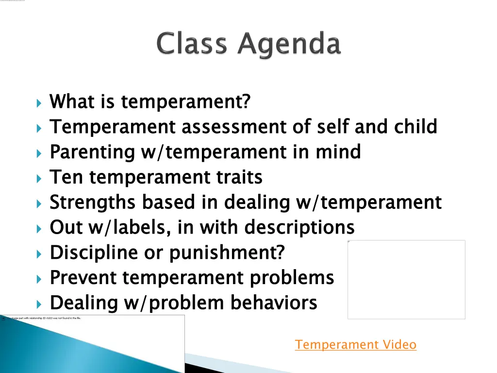 what is temperament temperament assessment