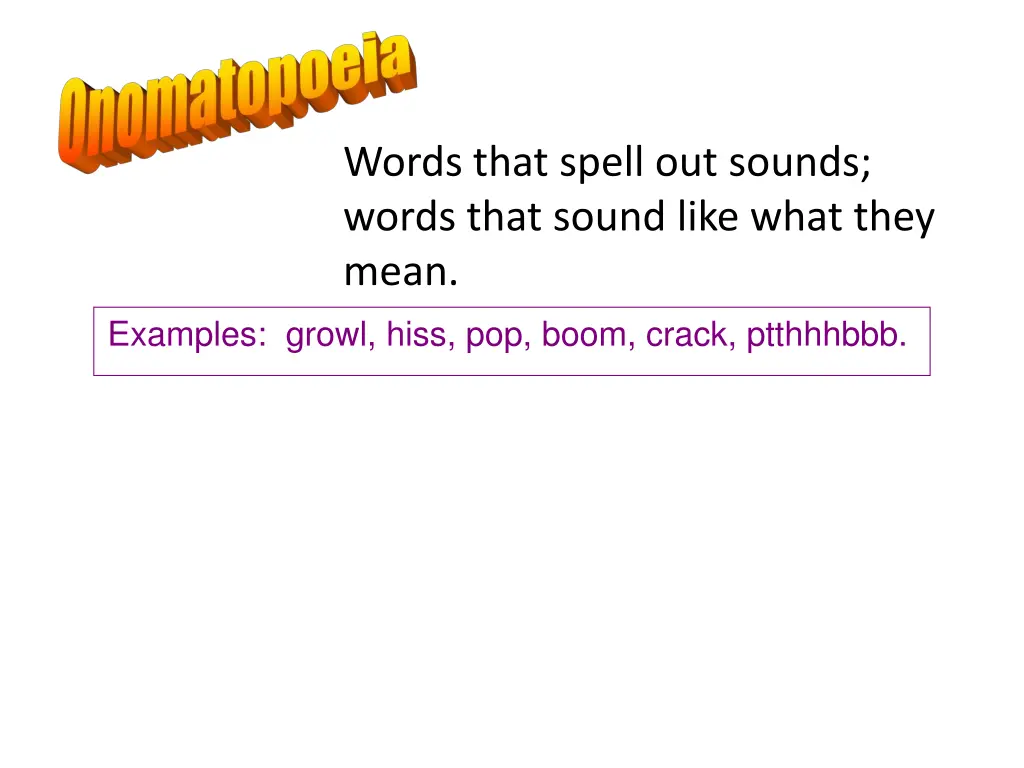 words that spell out sounds words that sound like