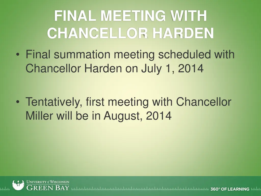 final meeting with chancellor harden final