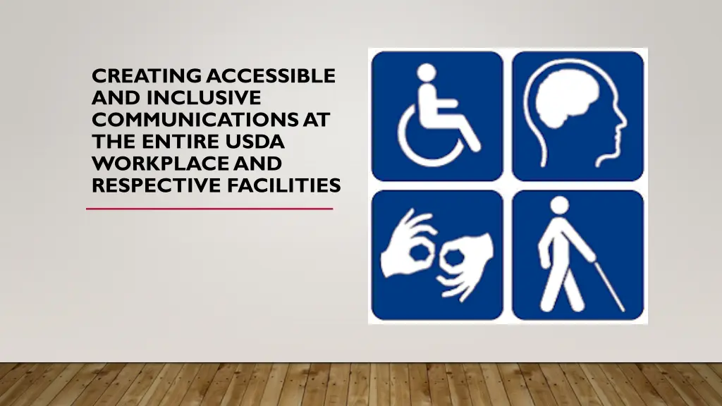 creating accessible and inclusive communications