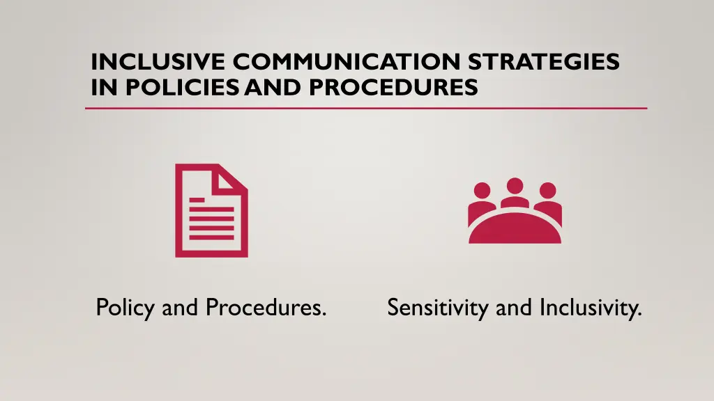 inclusive communication strategies in policies