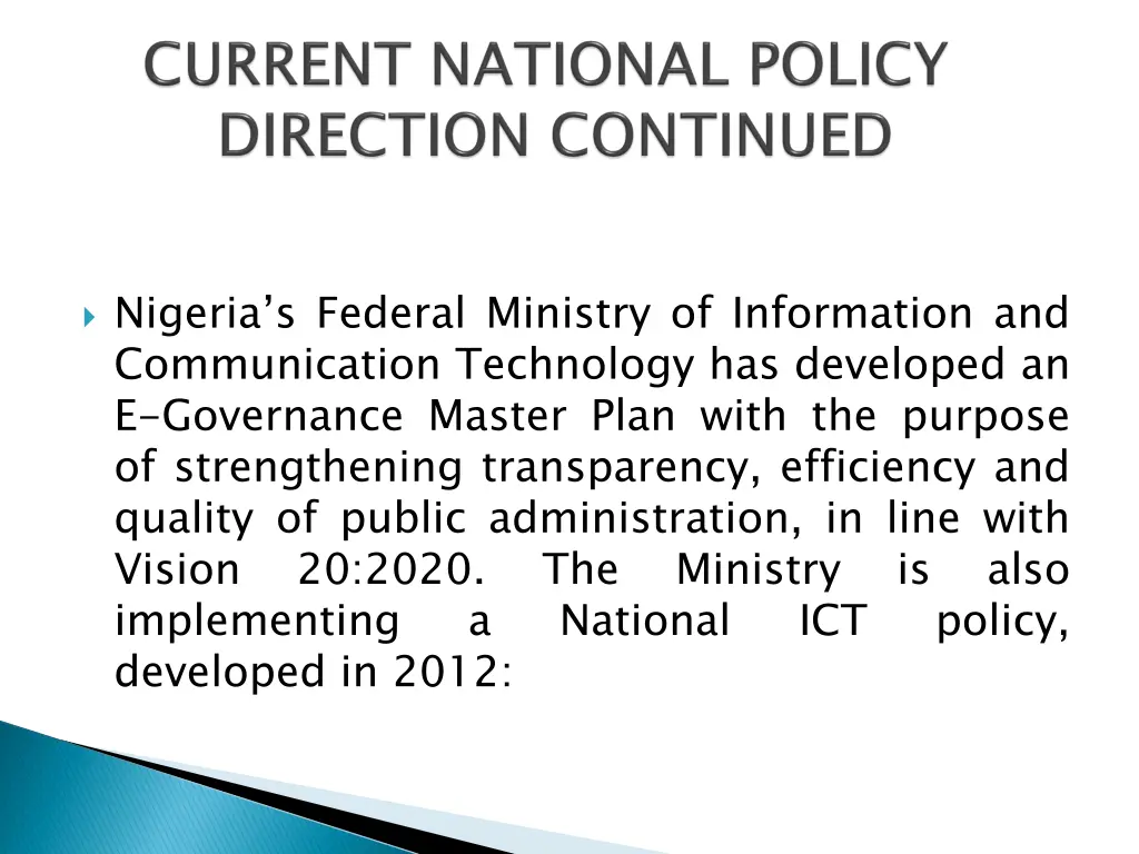 nigeria s federal ministry of information