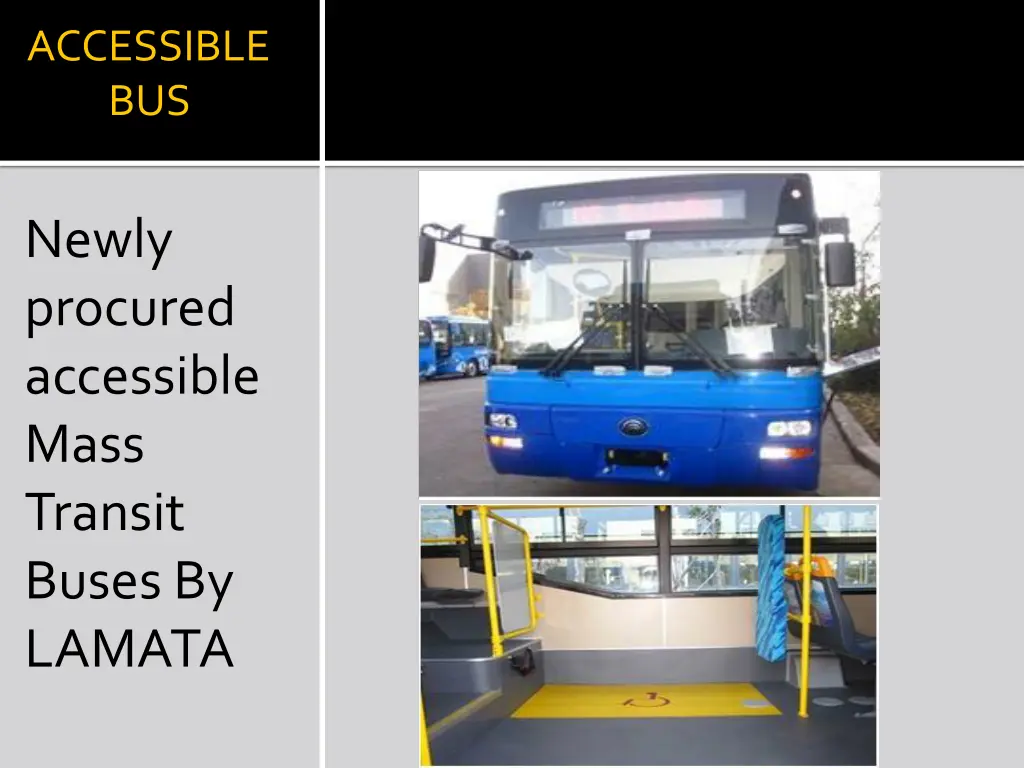 accessible bus