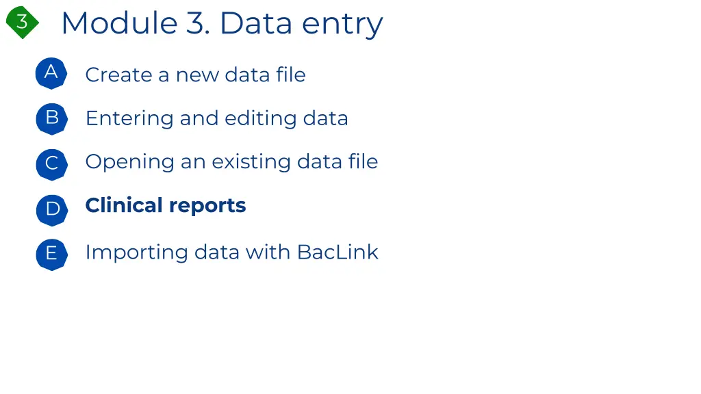 module 3 data entry 4