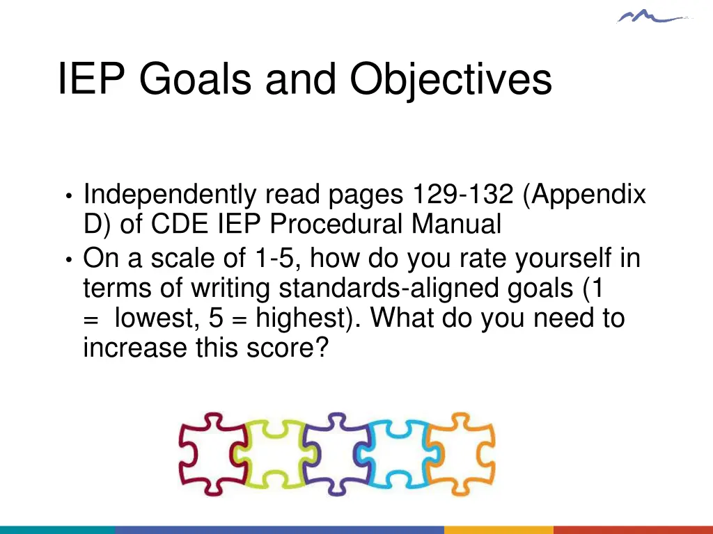 iep goals and objectives