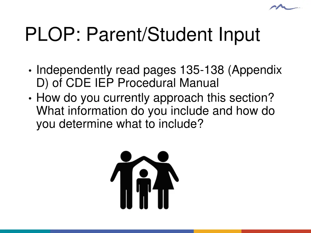 plop parent student input