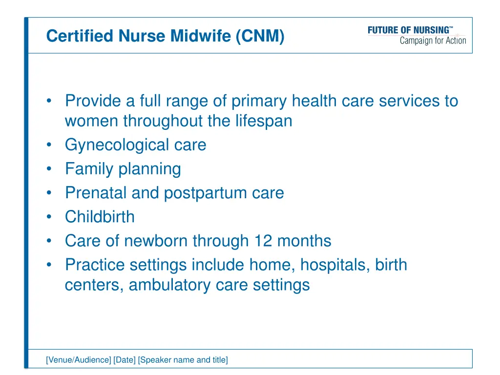 certified nurse midwife cnm