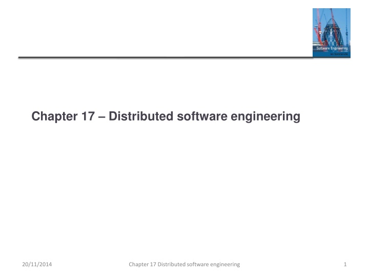 chapter 17 distributed software engineering