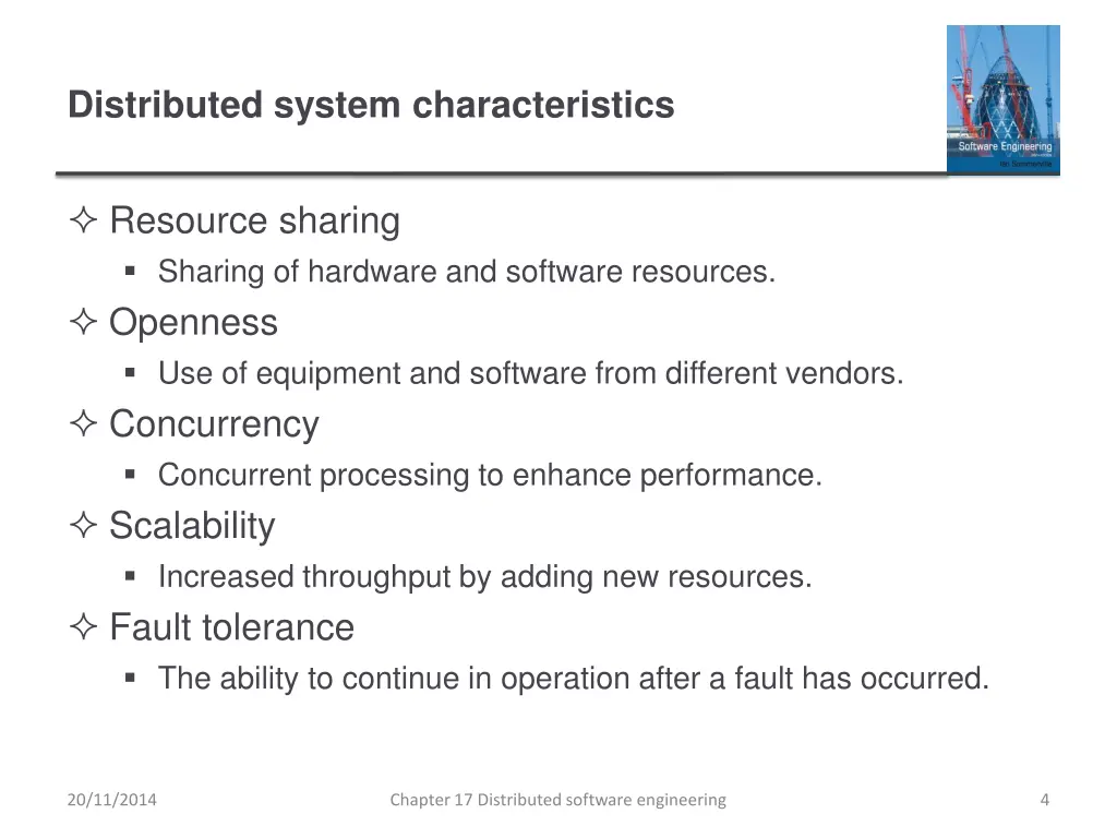 distributed system characteristics