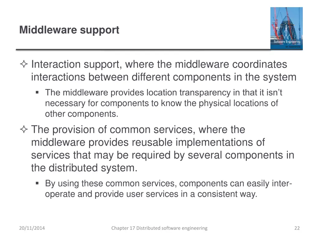 middleware support