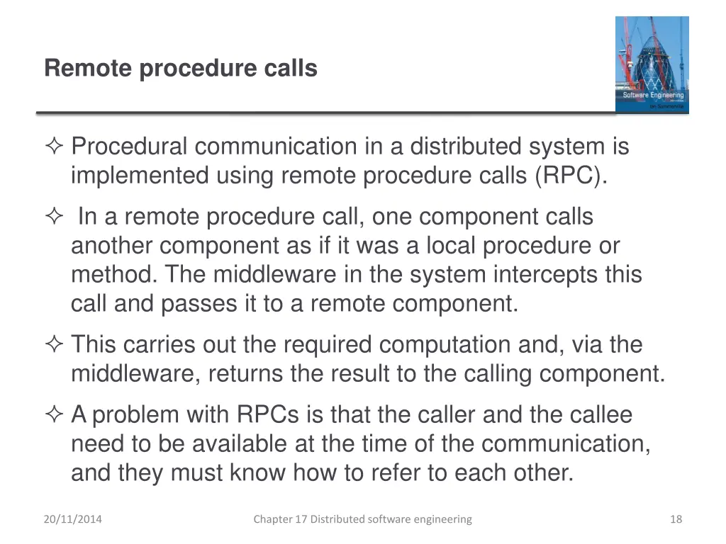 remote procedure calls