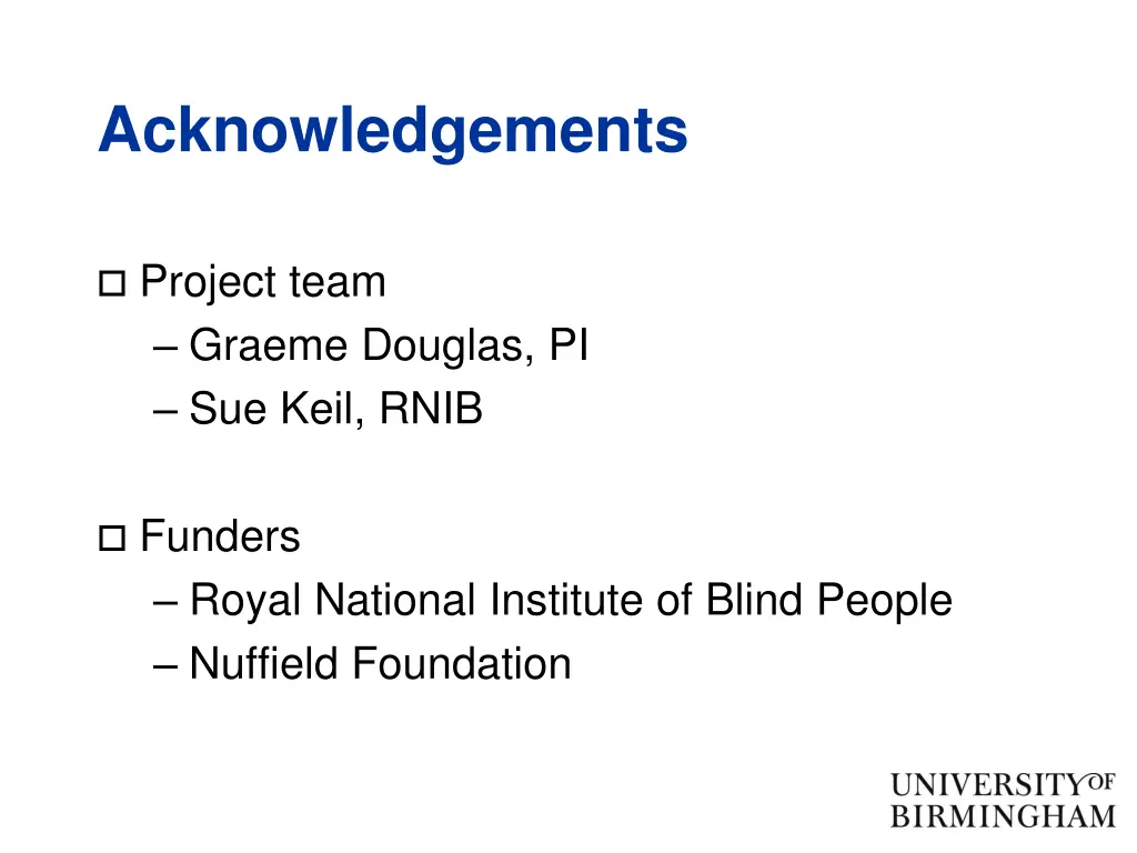 acknowledgements