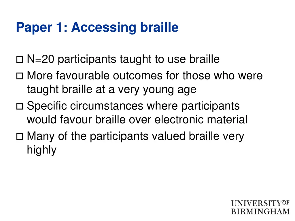 paper 1 accessing braille