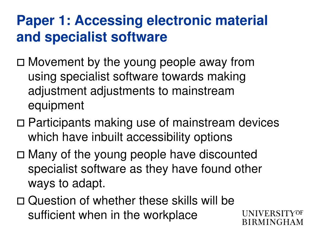 paper 1 accessing electronic material