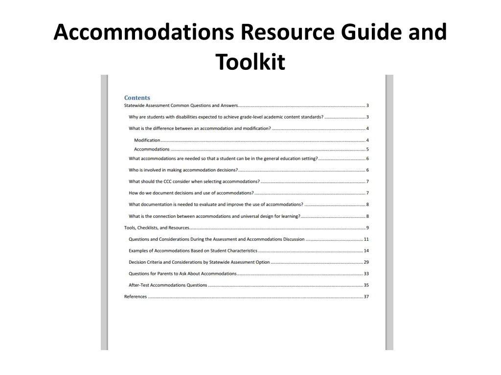 accommodations resource guide and toolkit 1