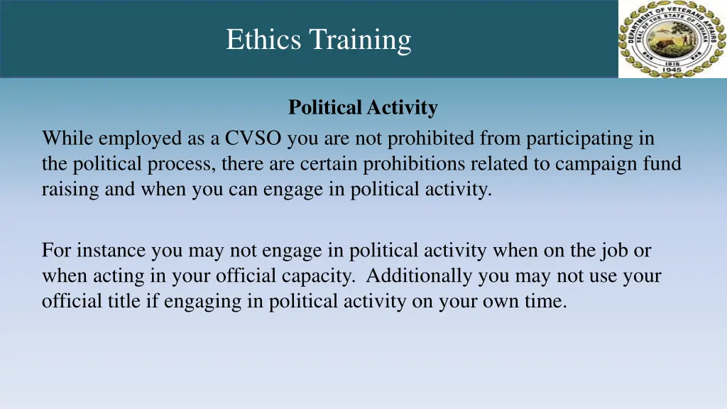 ethics training 10