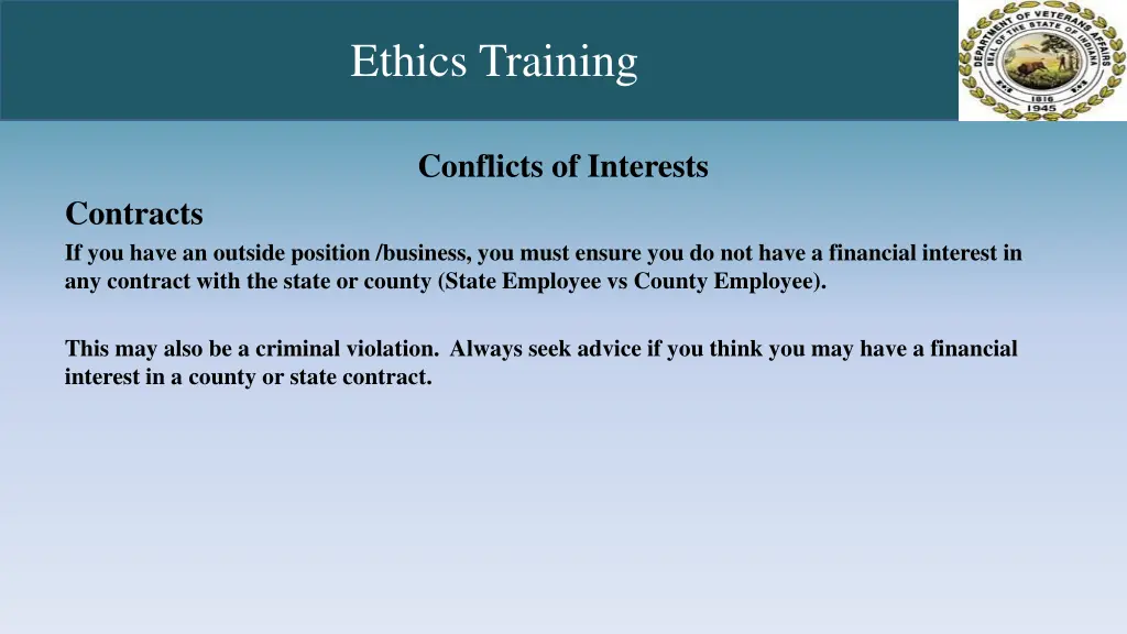 ethics training 18