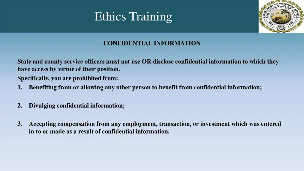 ethics training 22