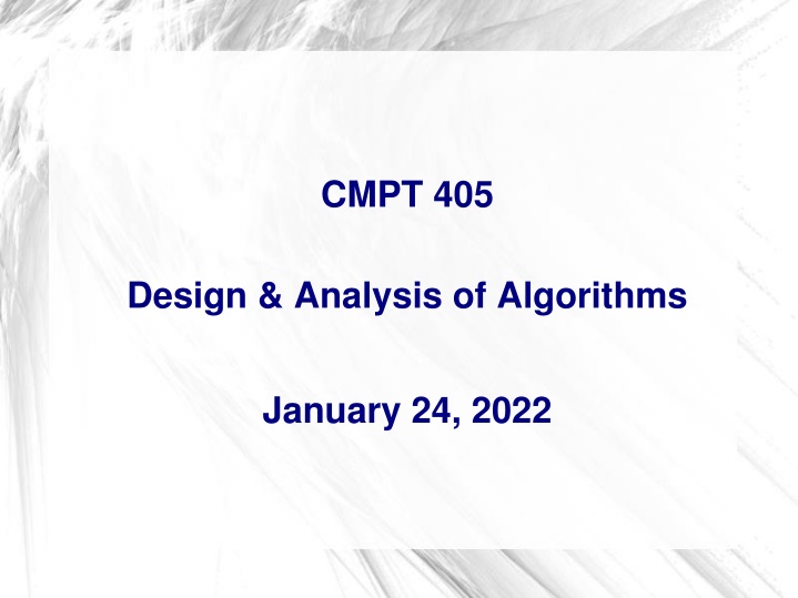 cmpt 405