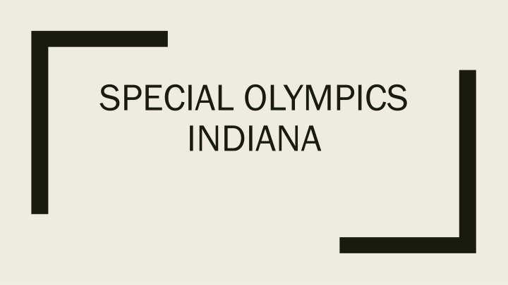 special olympics indiana