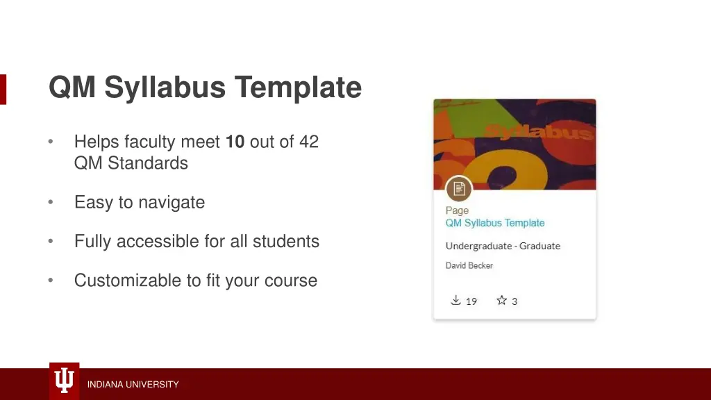 qm syllabus template