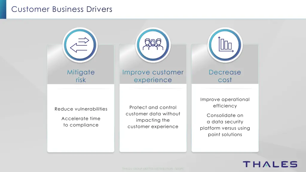 customer business drivers