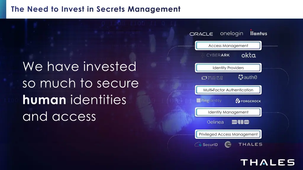 the need to invest in secrets management