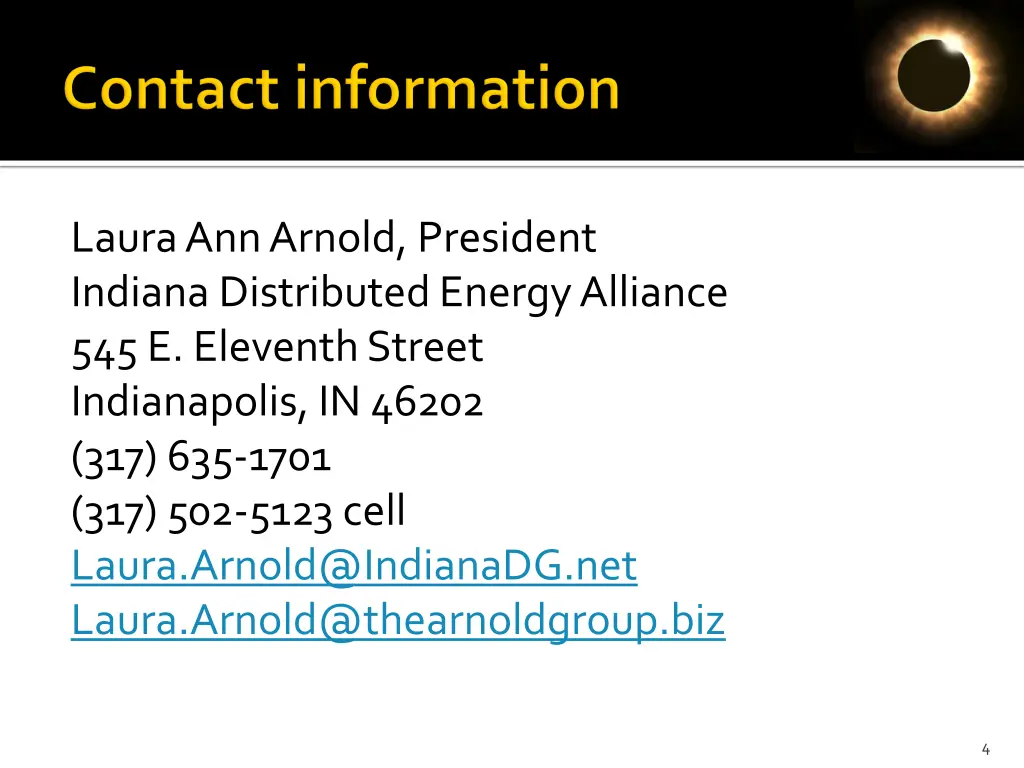 laura ann arnold president indiana distributed 1