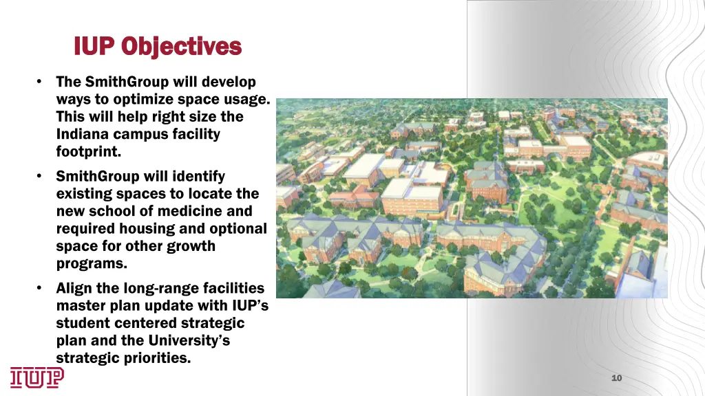 iup objectives iup objectives