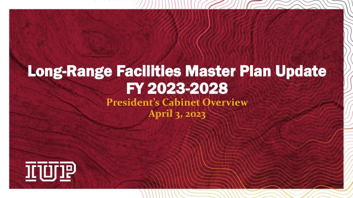 long long range facilities master plan update